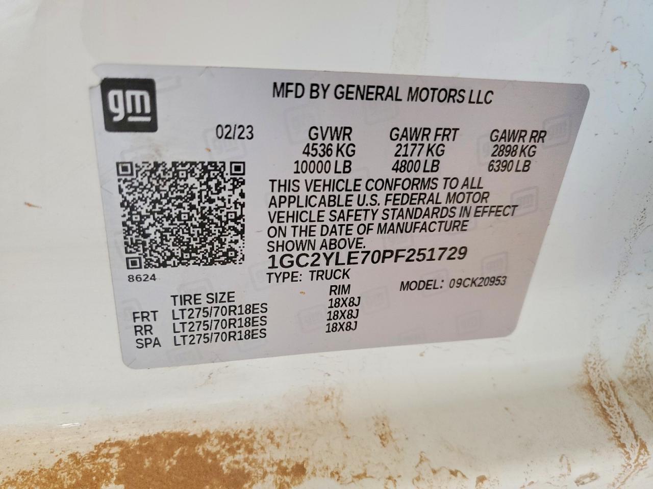 2023 CHEVROLET ALL Models