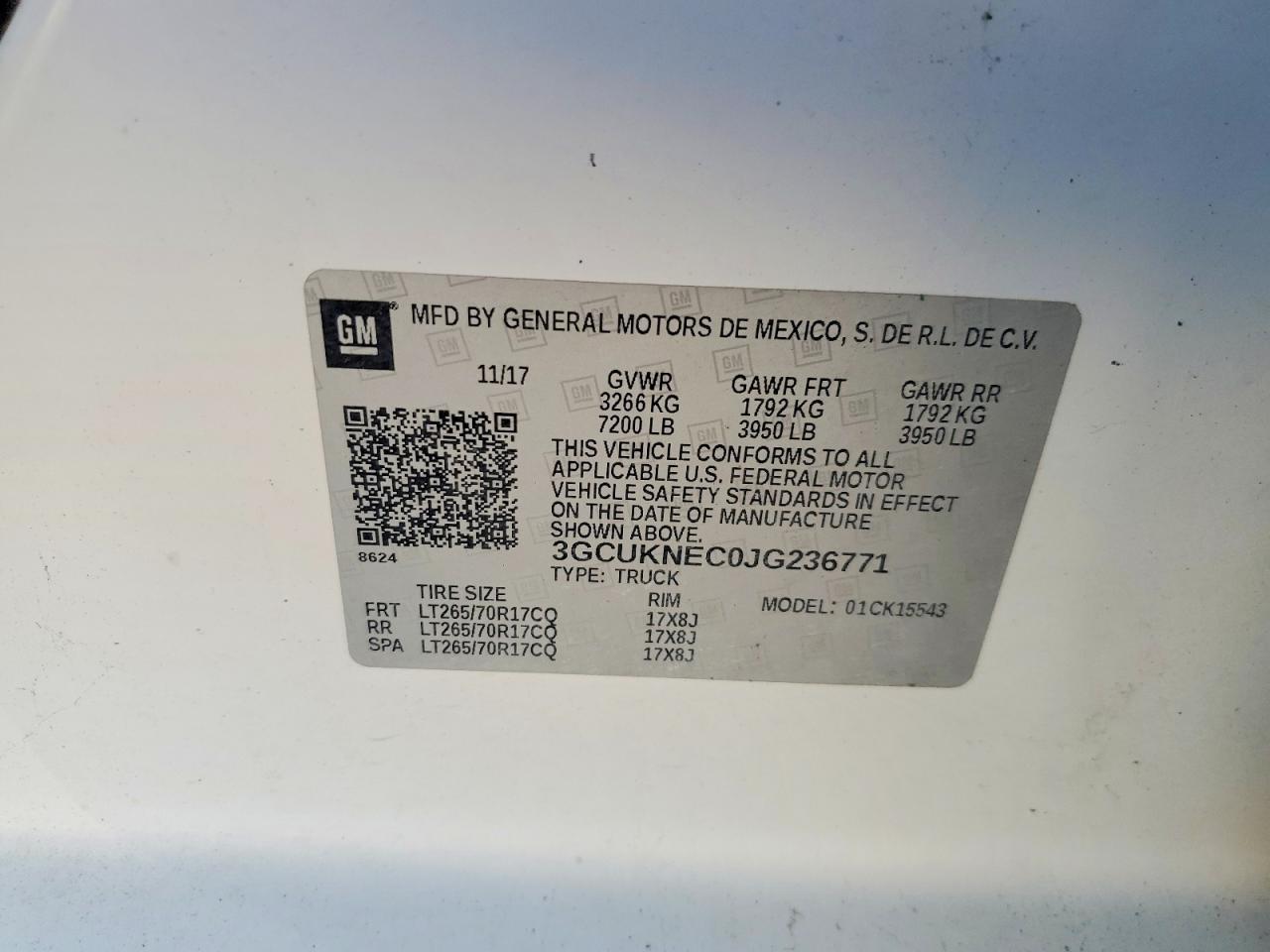 2018 CHEVROLET ALL Models