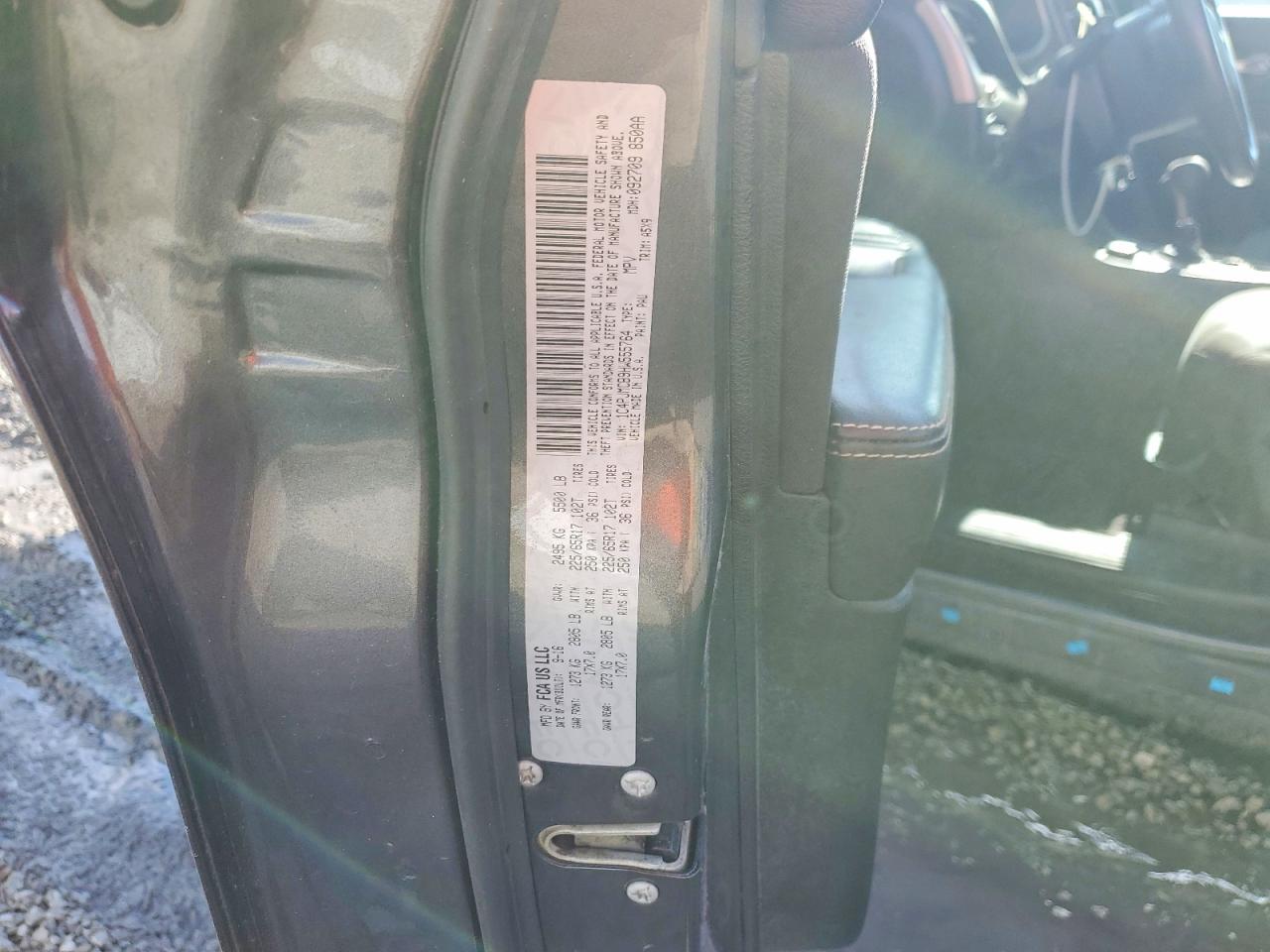 2017 JEEP GRAND CHER