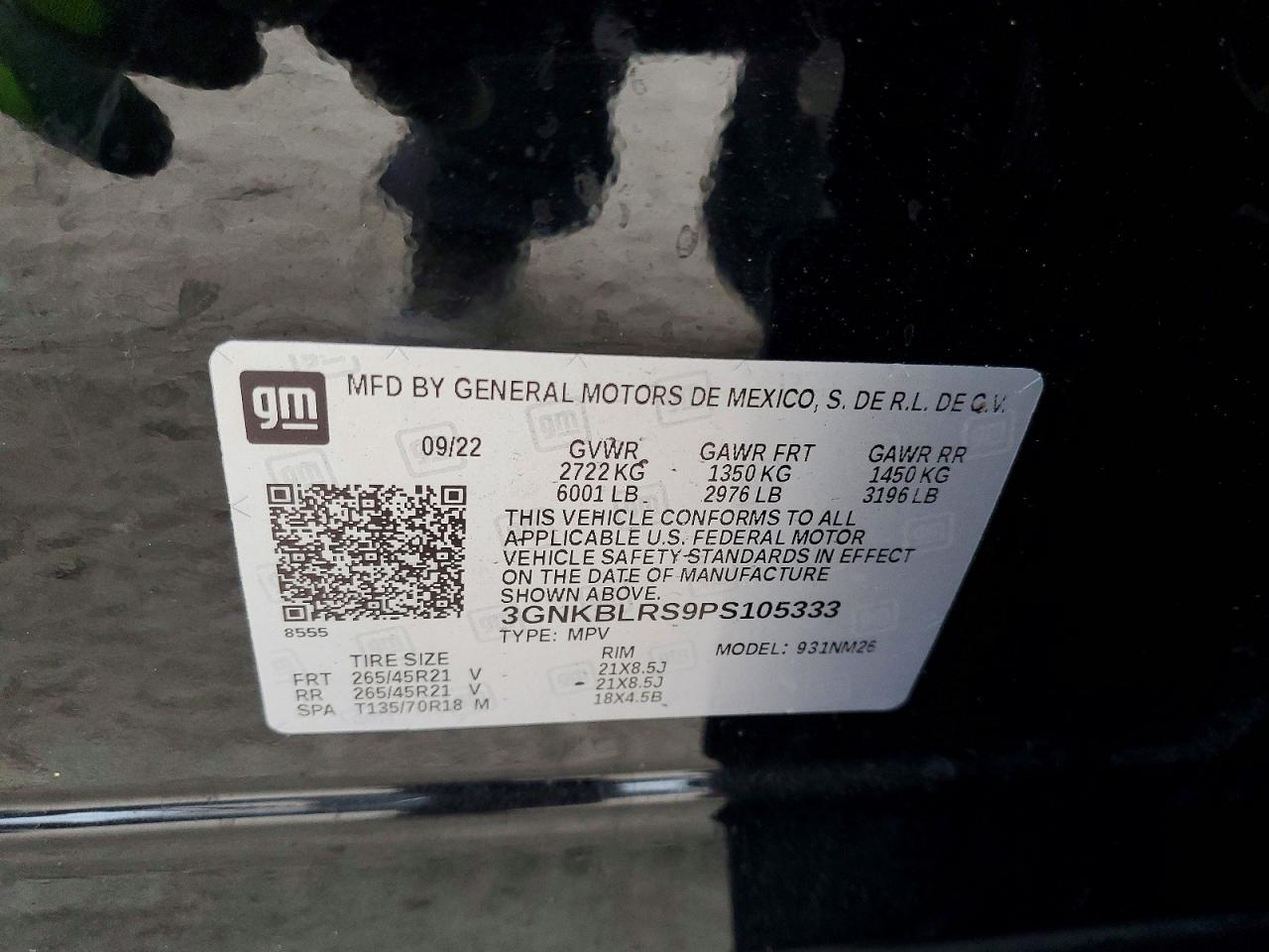 2023 CHEVROLET BLAZER