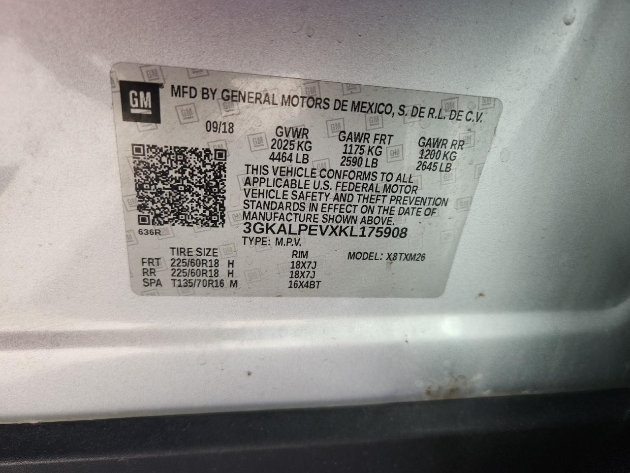 2019 GMC TERRAIN