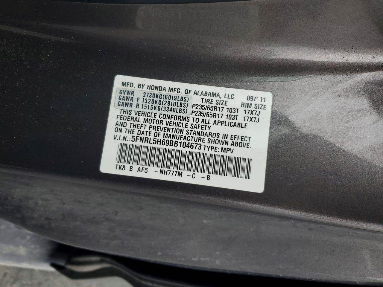 2011 HONDA All Models