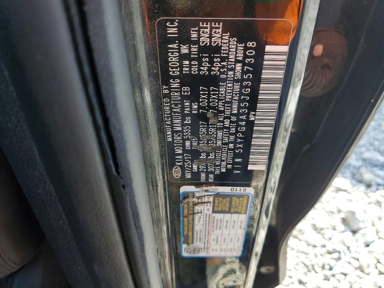 2018 KIA SORENTO