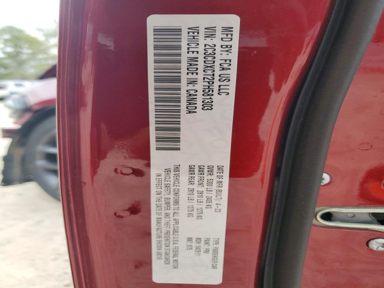 2023 DODGE CHARGER