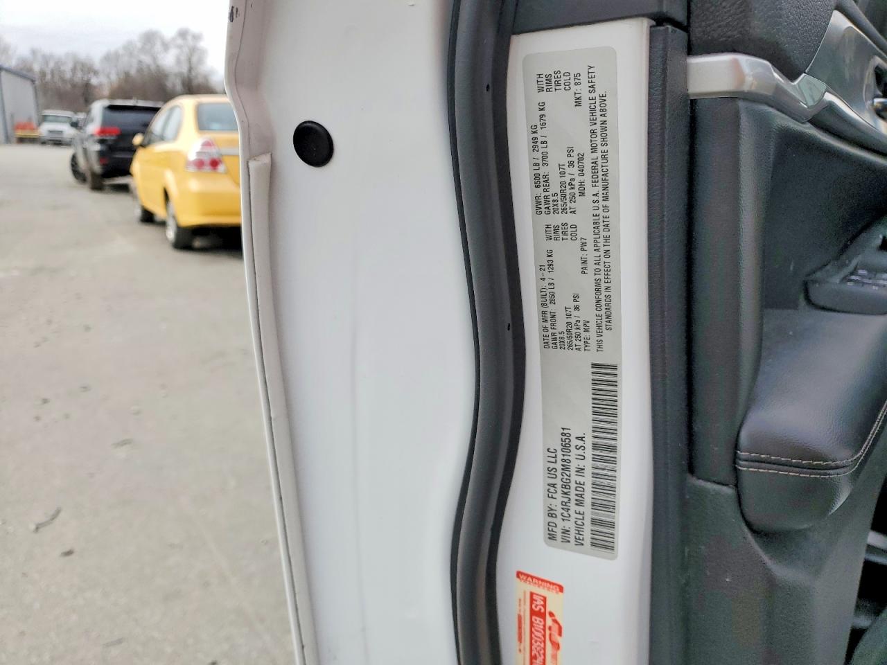 2021 JEEP GRAND CHER