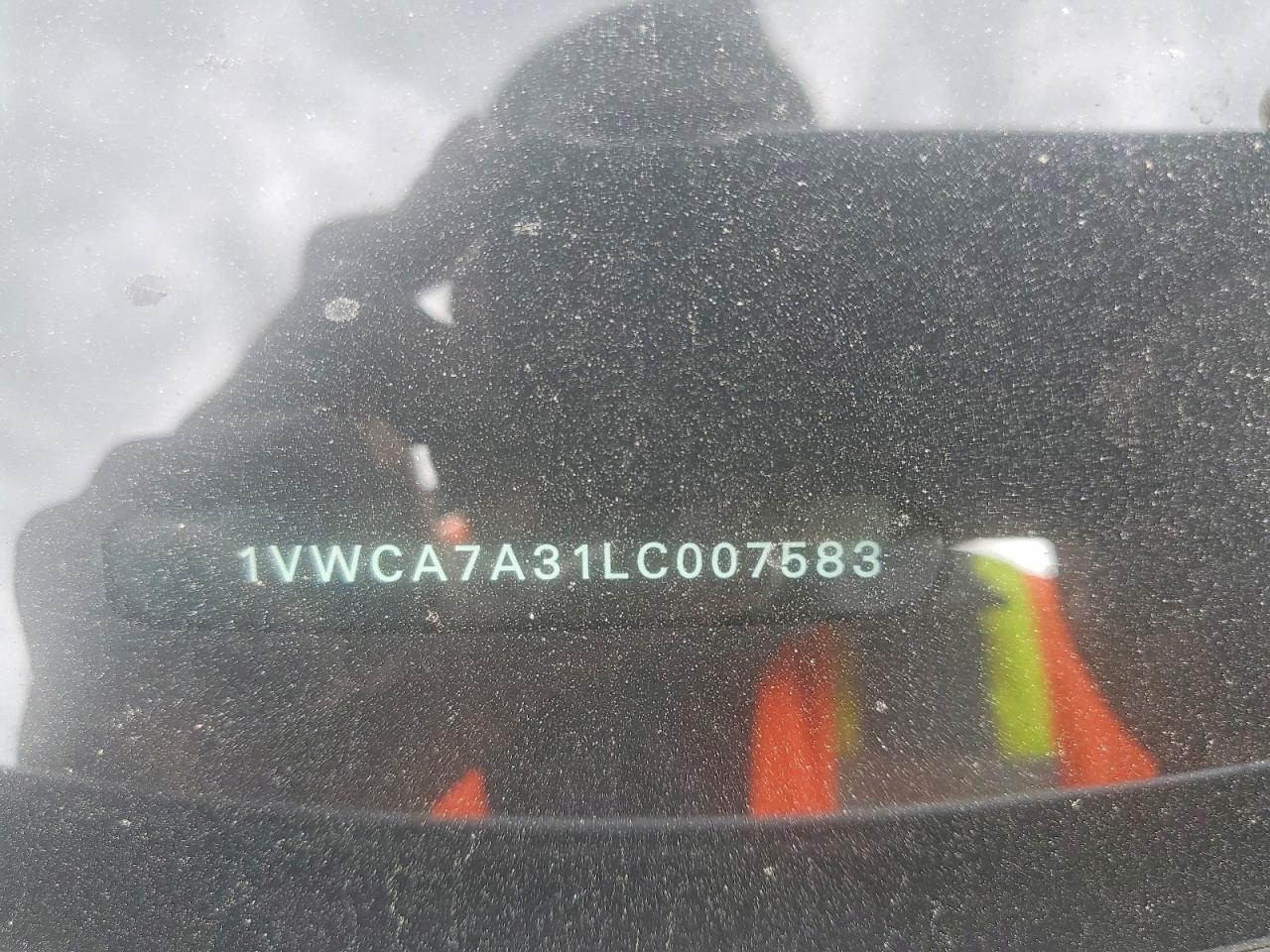 2020 VOLKSWAGEN PASSAT