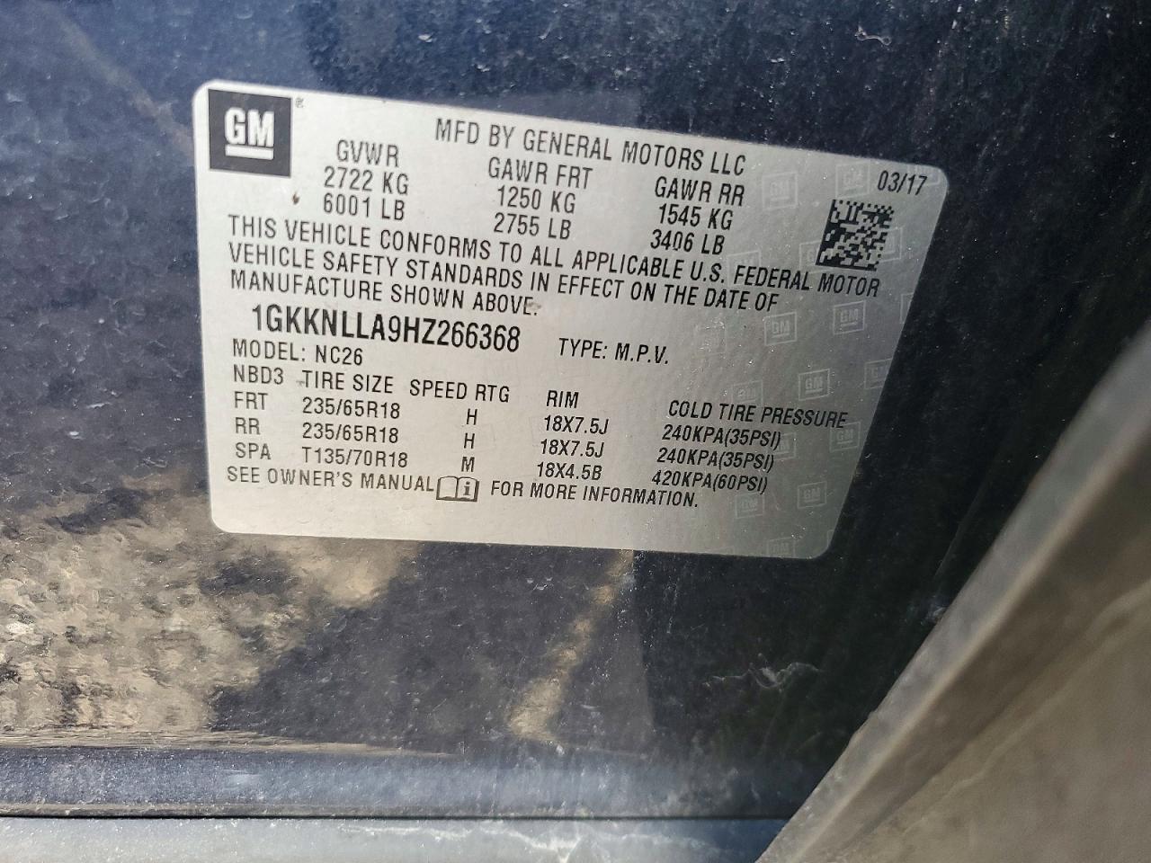 2017 GMC ACADIA