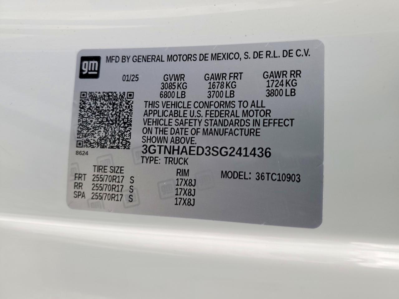 2025 GMC SIERRA
