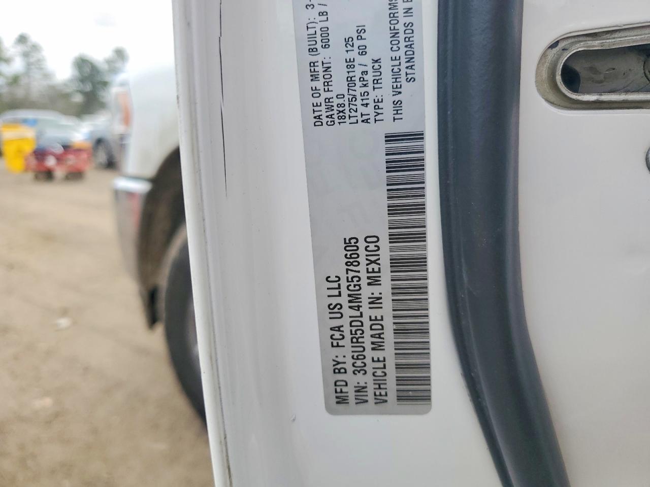 2021 RAM 2500