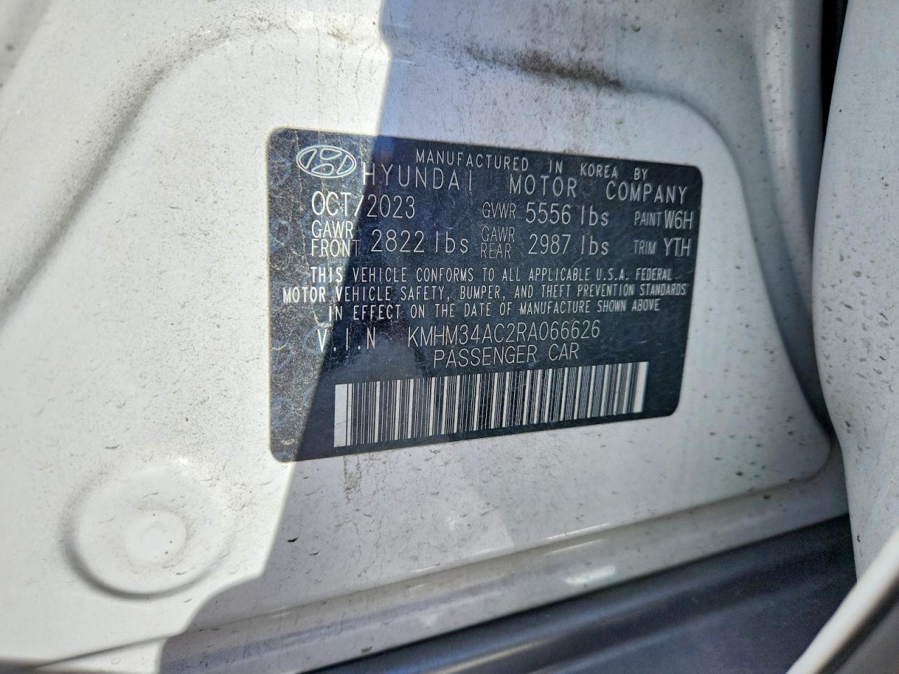 2024 HYUNDAI IONIQ 6 SE