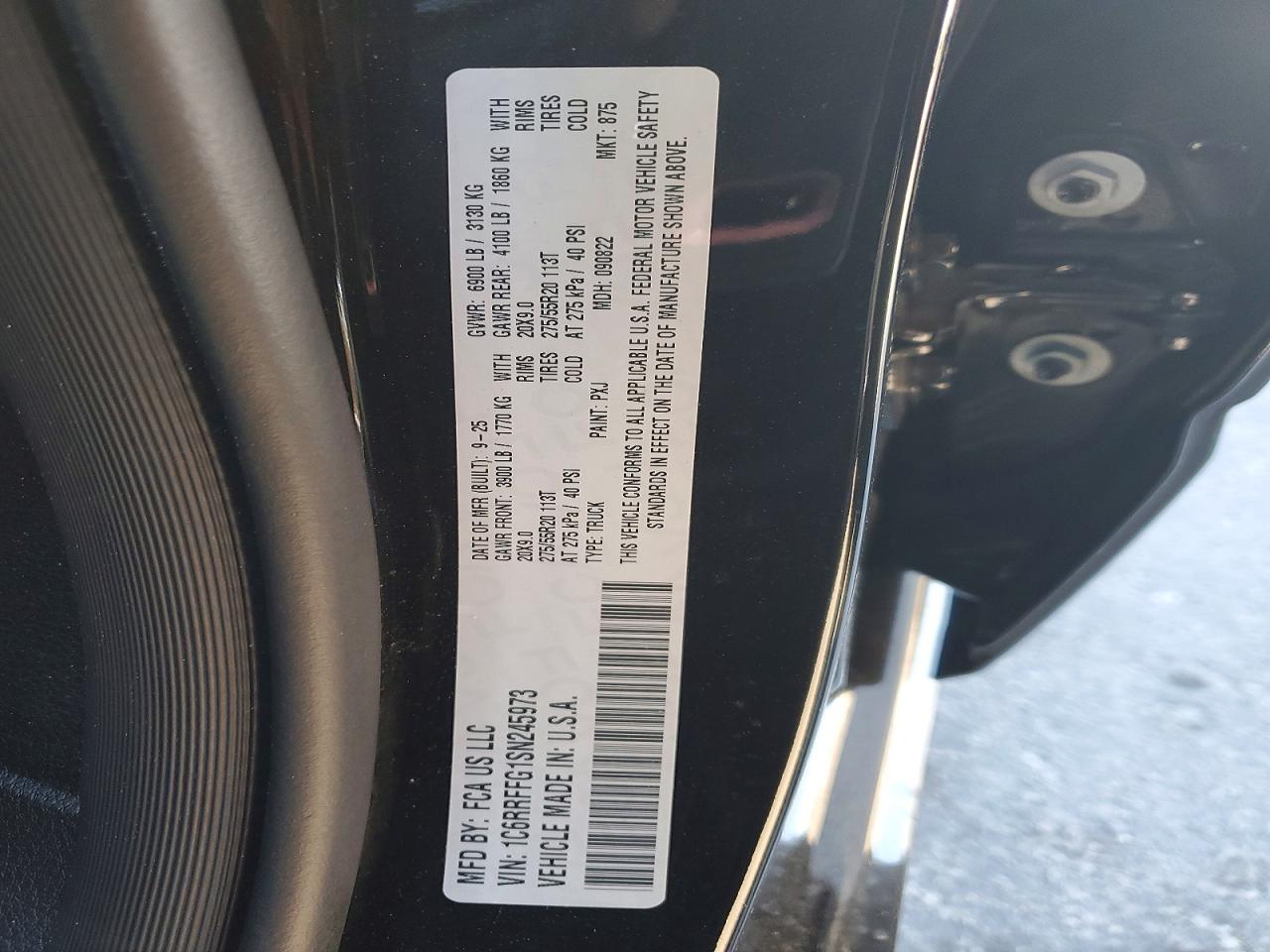 2025 RAM 1500