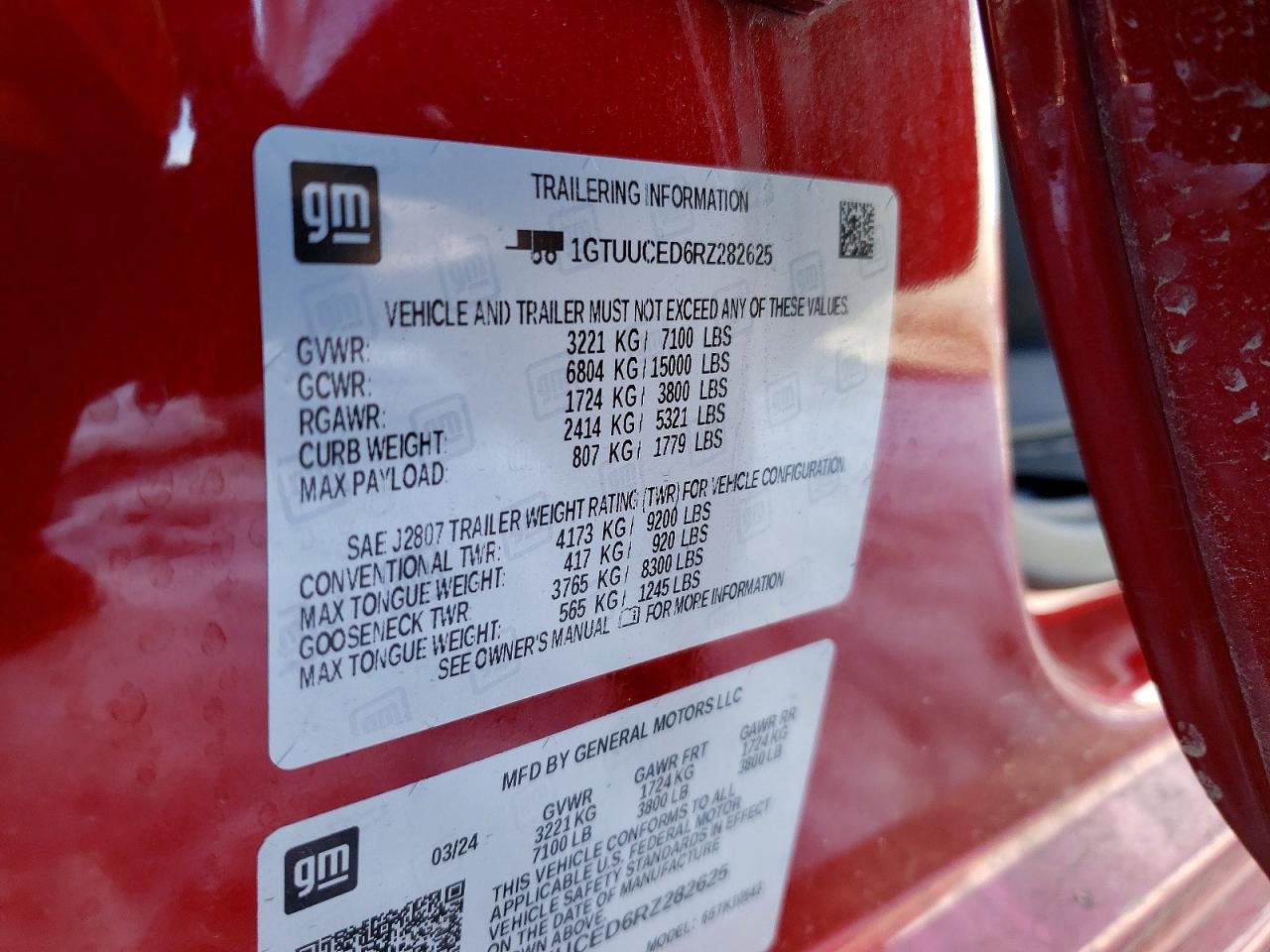 2024 GMC SIERRA