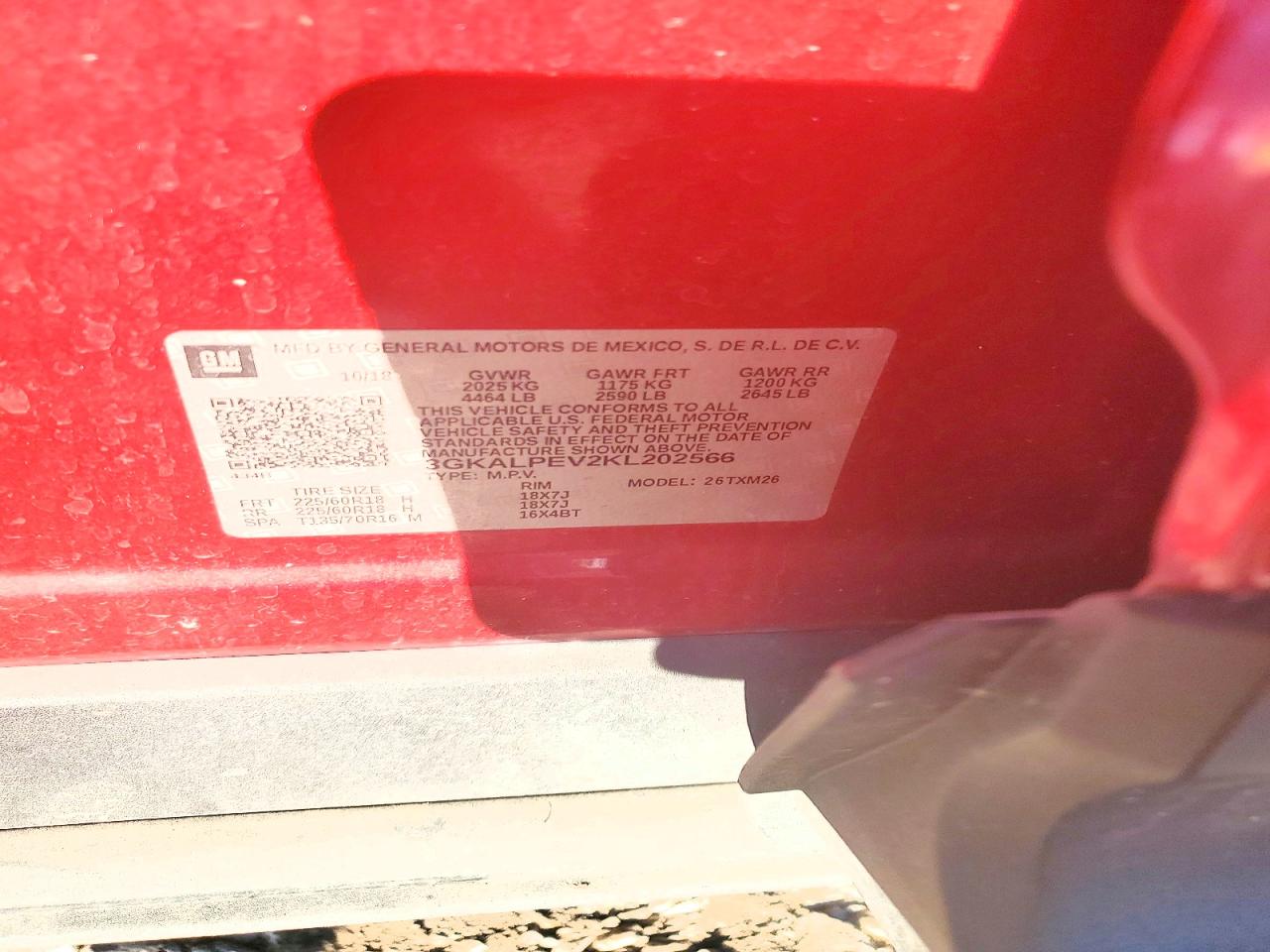 2019 GMC TERRAIN