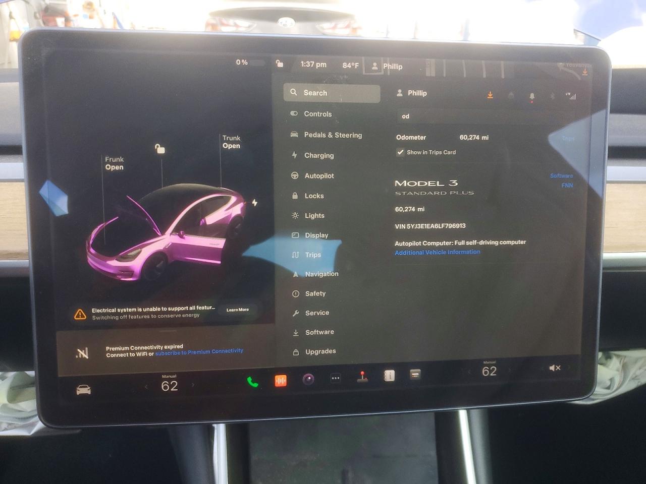 2020 TESLA MODEL 3