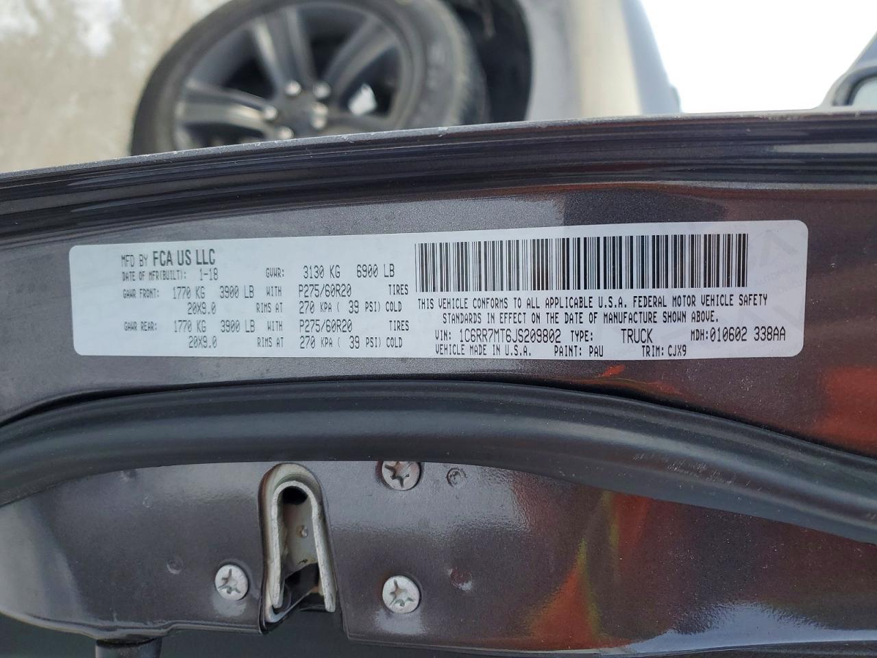 2018 RAM 1500