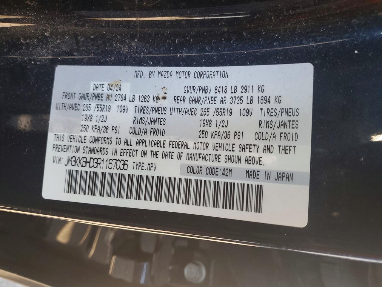 2024 MAZDA CX-90