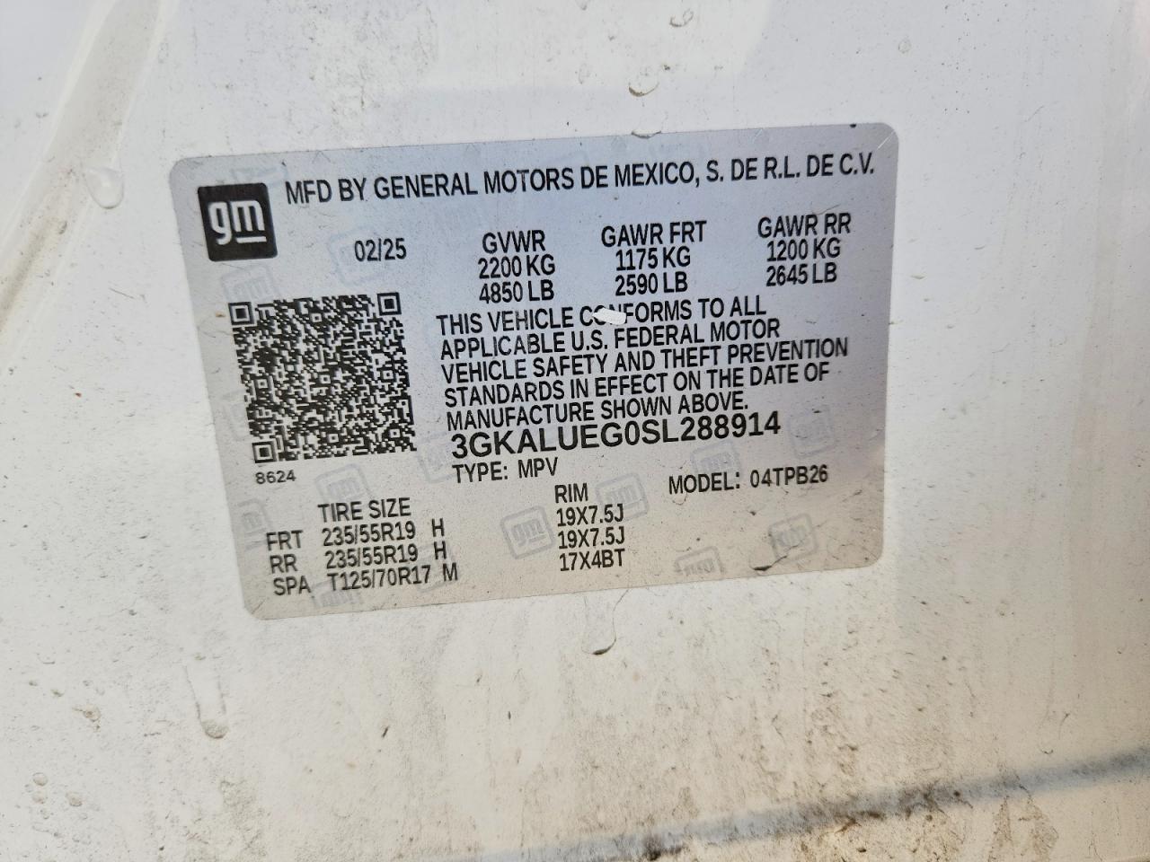 2025 GMC TERRAIN EL