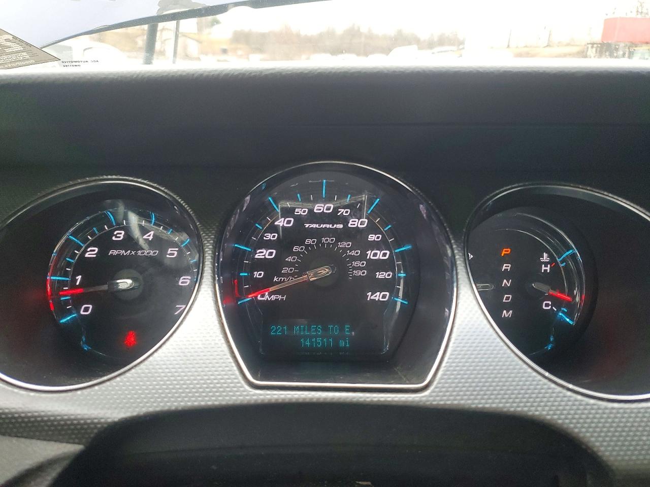 2011 FORD TAURUS