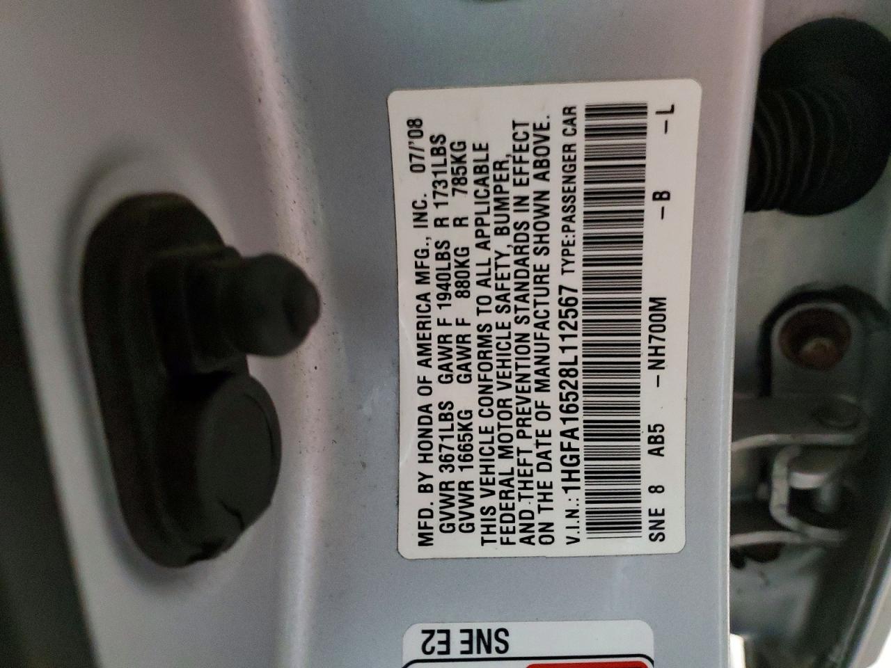2008 HONDA CIVIC