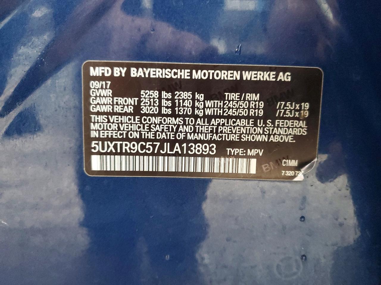 2018 BMW X3