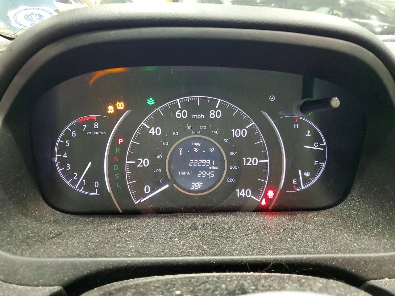 2015 HONDA CRV
