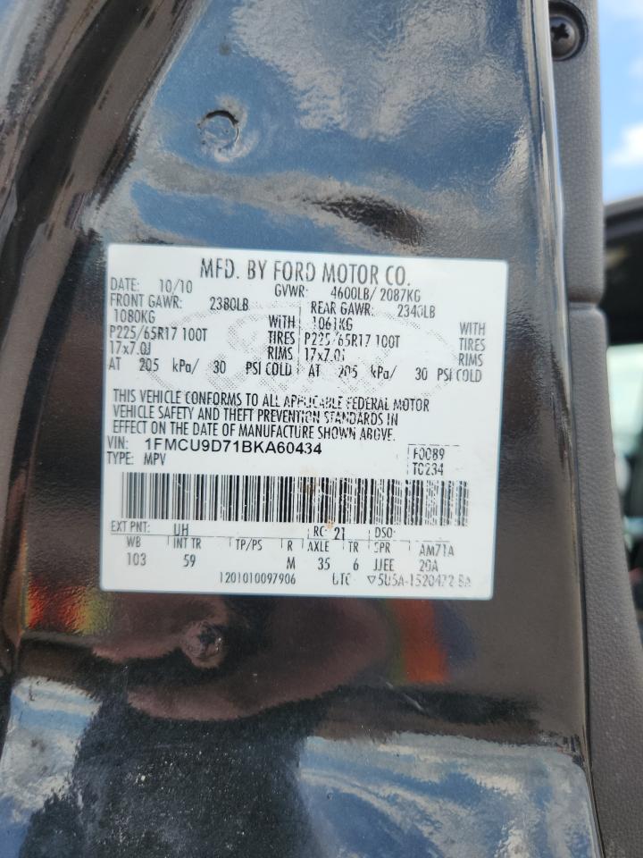 2011 FORD ESCAPE XLT