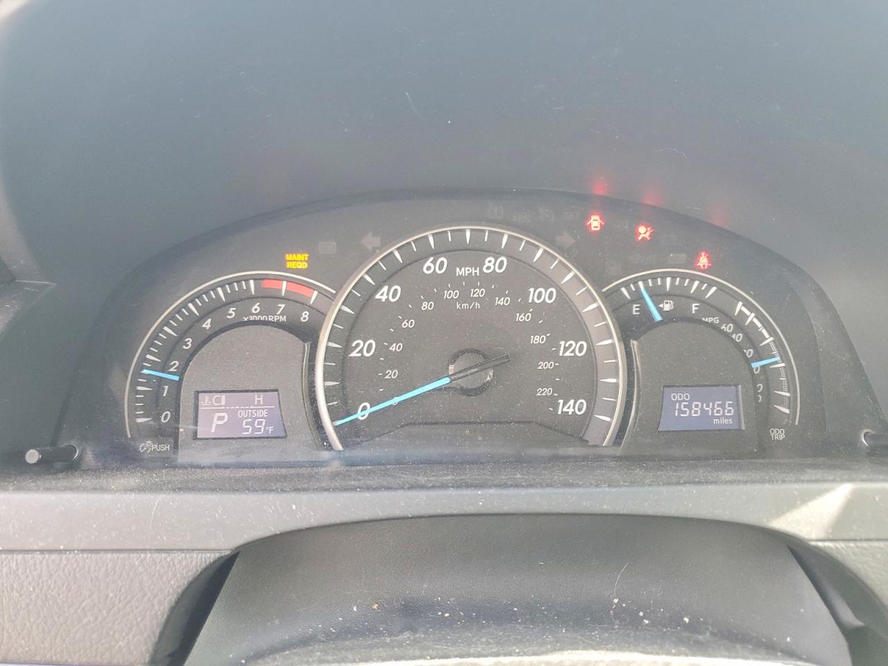 2012 TOYOTA CAMRY