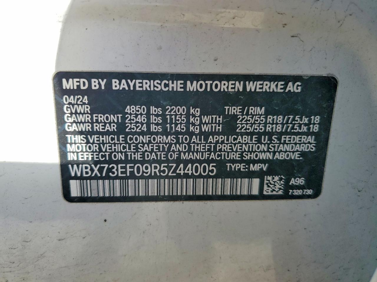 2024 BMW X1