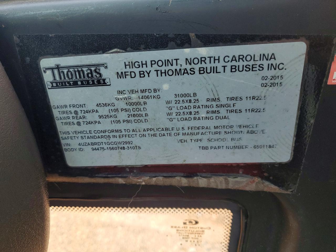 2016 FREIGHTLINER ALL MODELS