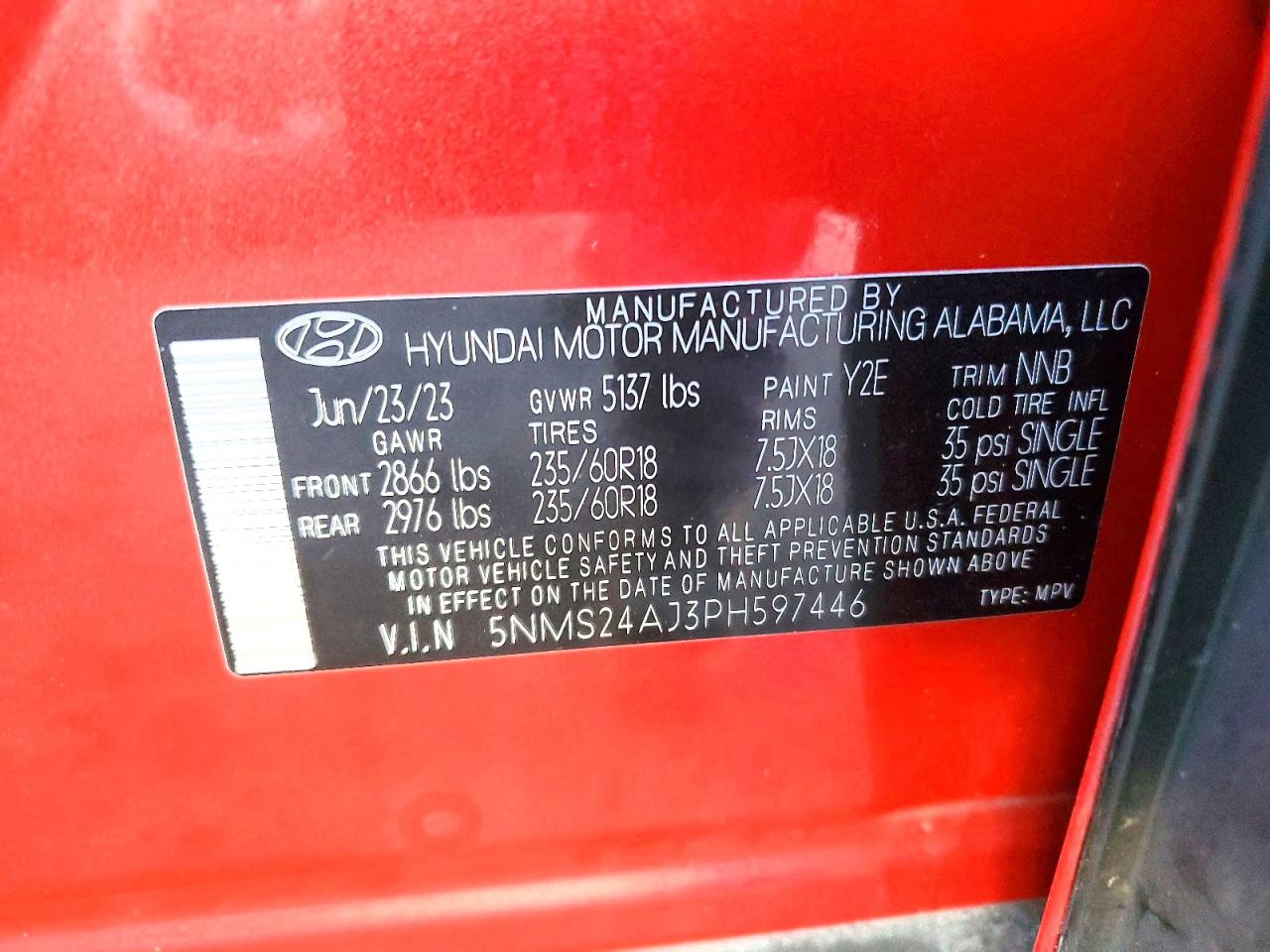 2023 HYUNDAI SANTA FE