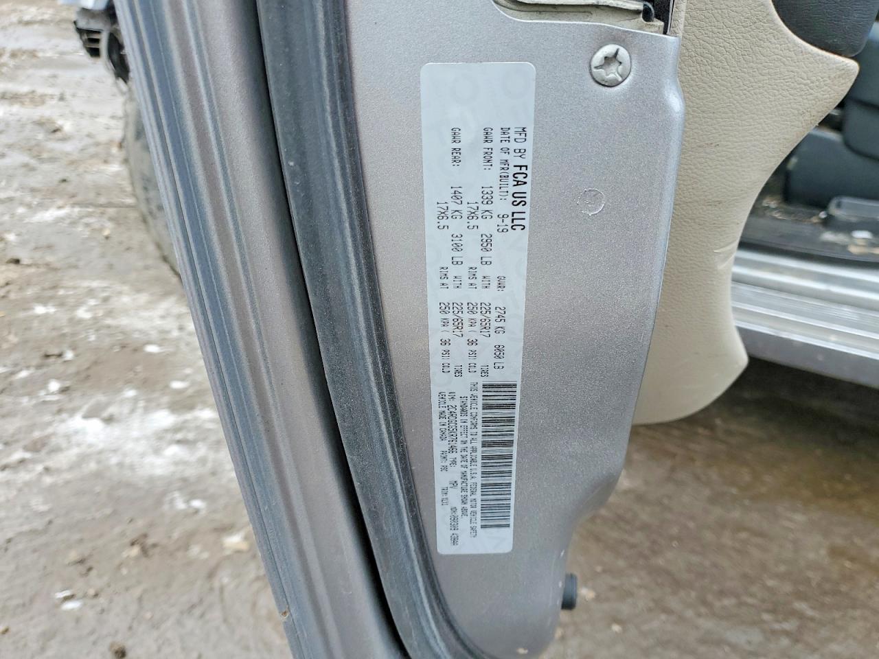 2019 DODGE CARAVAN