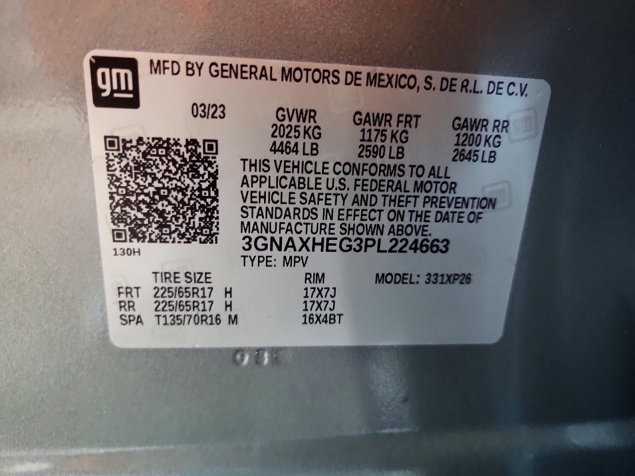 2023 CHEVROLET EQUINOX