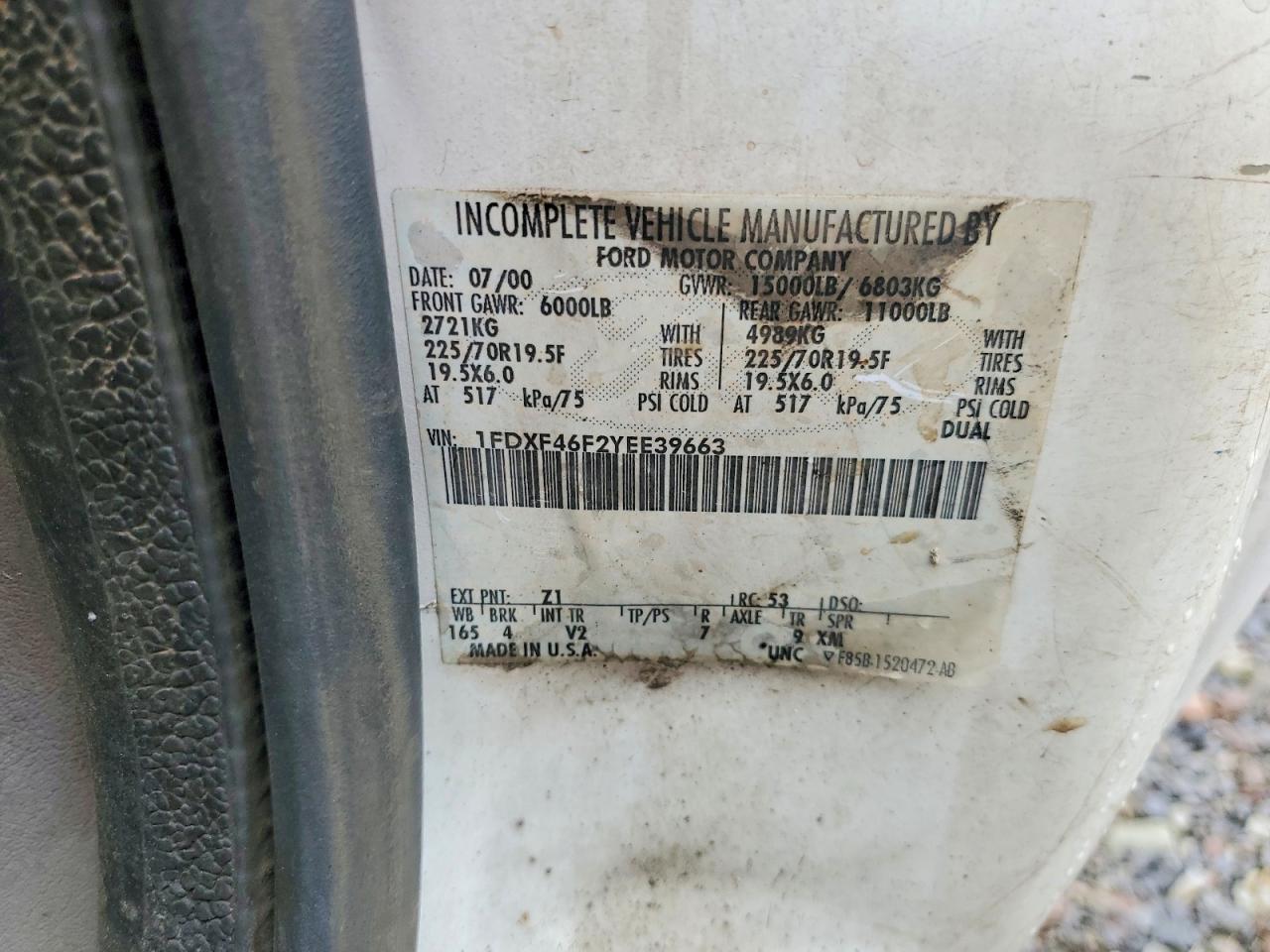 2000 FORD F450