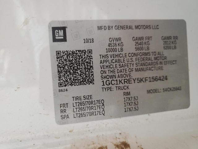 2019 CHEVROLET ALL Models