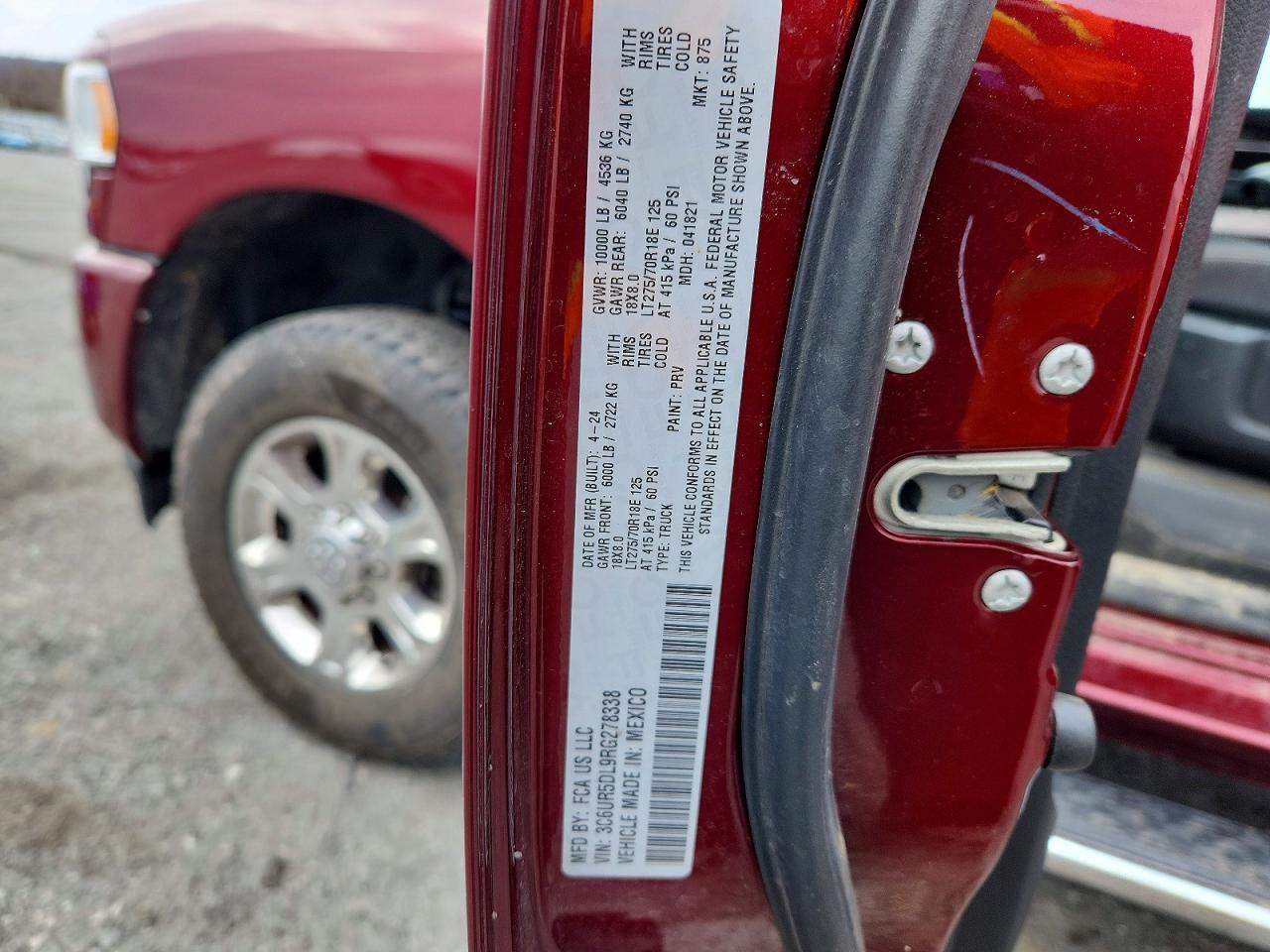 2024 RAM 2500