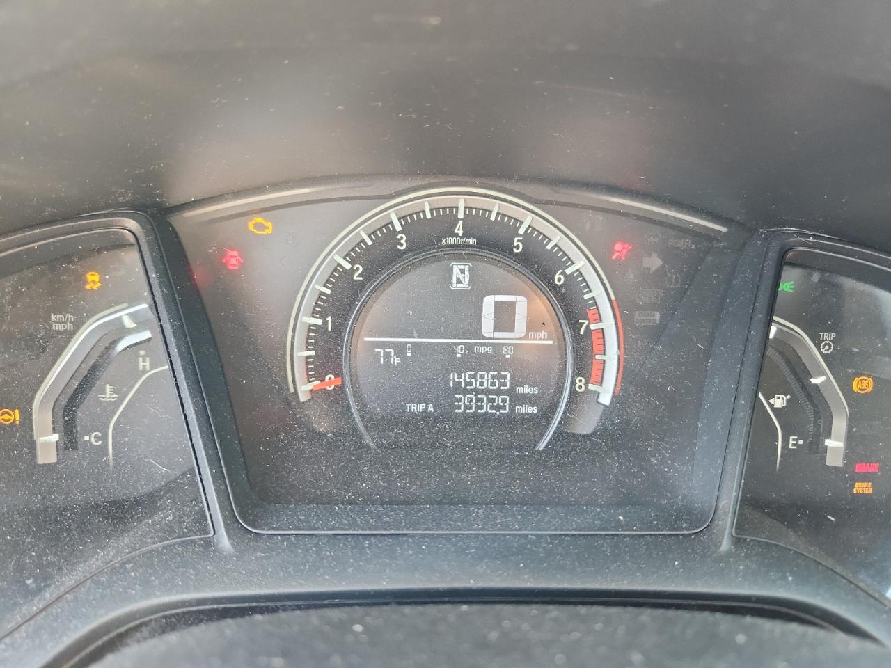 2016 HONDA CIVIC