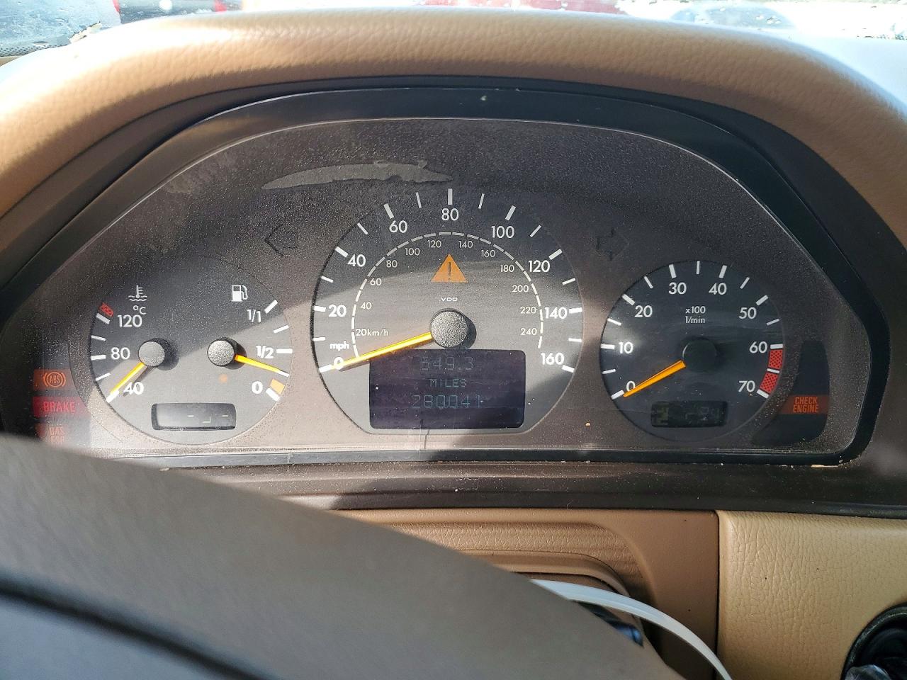 2001 MERCEDES-BENZ E-CLASS