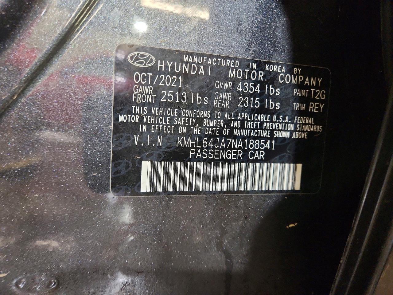 2022 HYUNDAI SONATA