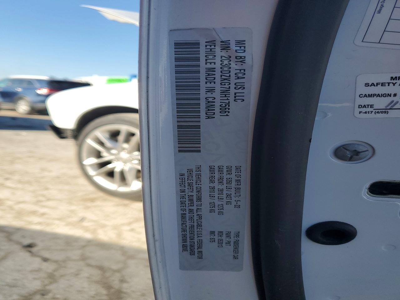2022 DODGE CHALLENGER