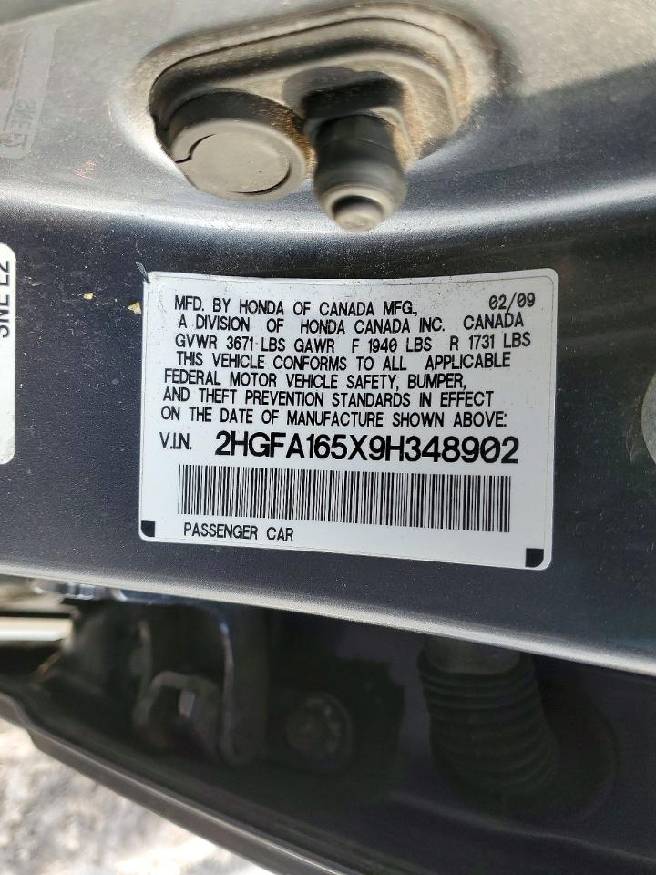 2009 HONDA CIVIC