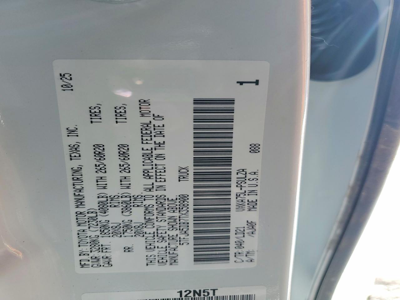 2026 TOYOTA TUNDRA LIM