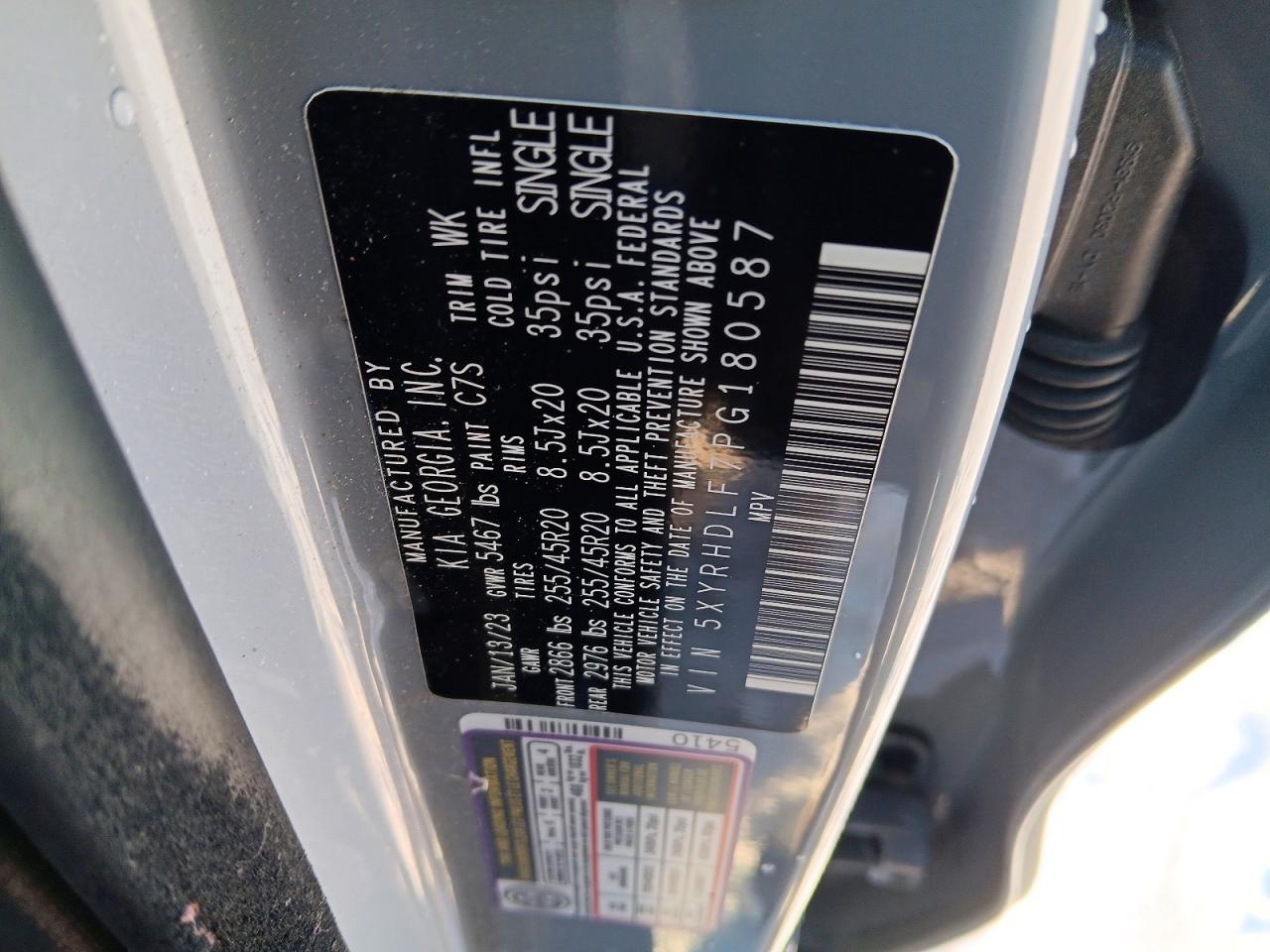 2023 KIA SORENTO