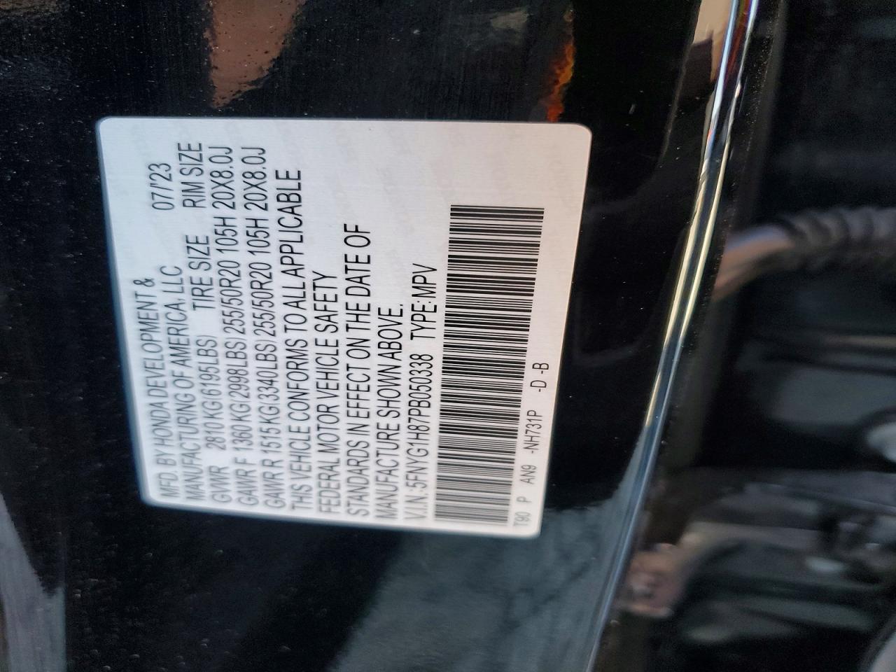 2023 HONDA PILOT