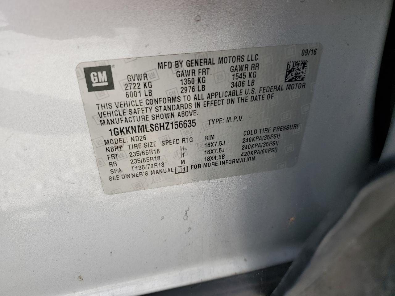 2017 GMC ACADIA