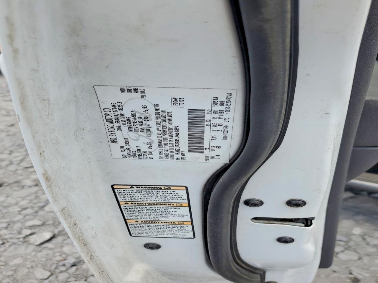 2005 FORD EXPLORER