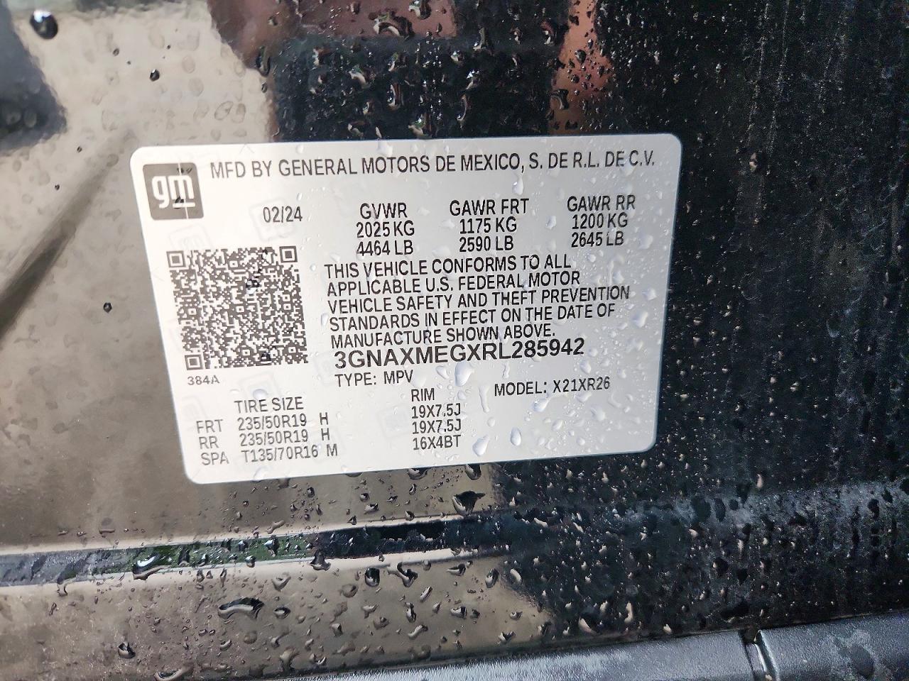 2024 CHEVROLET EQUINOX