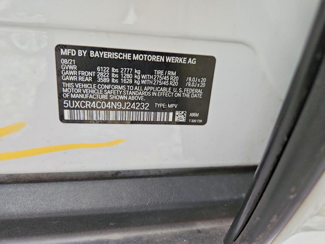2022 BMW X5