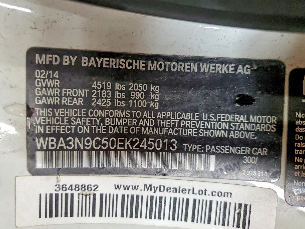 2014 BMW MOTORRAD 4 SERIES