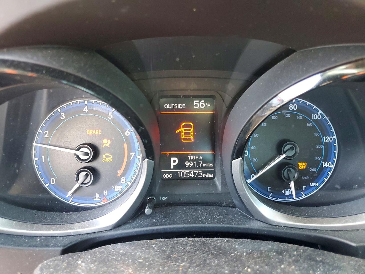 2015 TOYOTA COROLLA