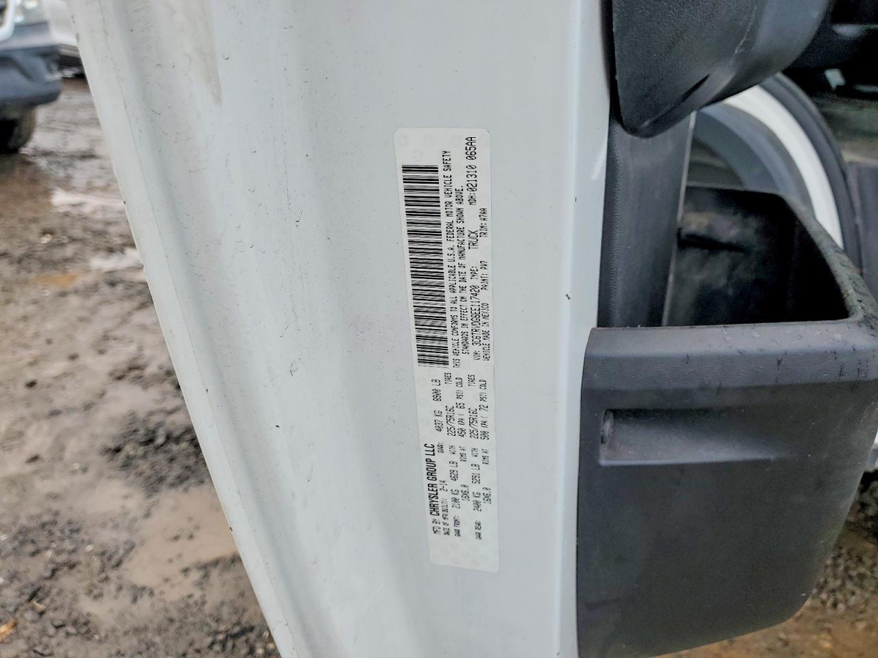2014 RAM PROMASTER